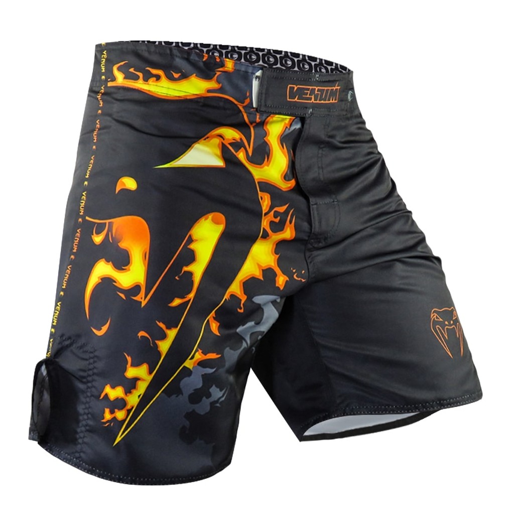 Bermuda Fightshort Venum Giant Training Fire Logo