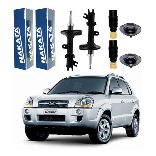 Amortecedor Dianteiro Nakata + Kit Completo Original Nakata Tucson 2.0 2005 2006 2007 2008 á 2016 em Oferta na Shopee