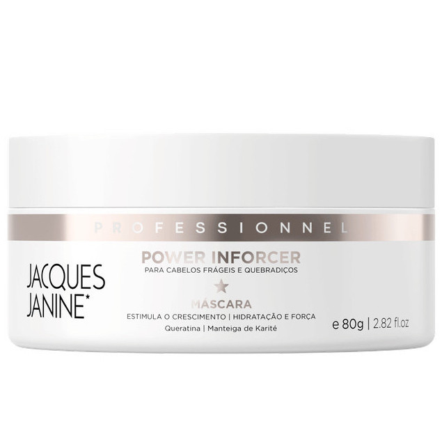 Máscara Tratamento de Hidratação Power Inforcer Jacques Janine 80g - Beauty