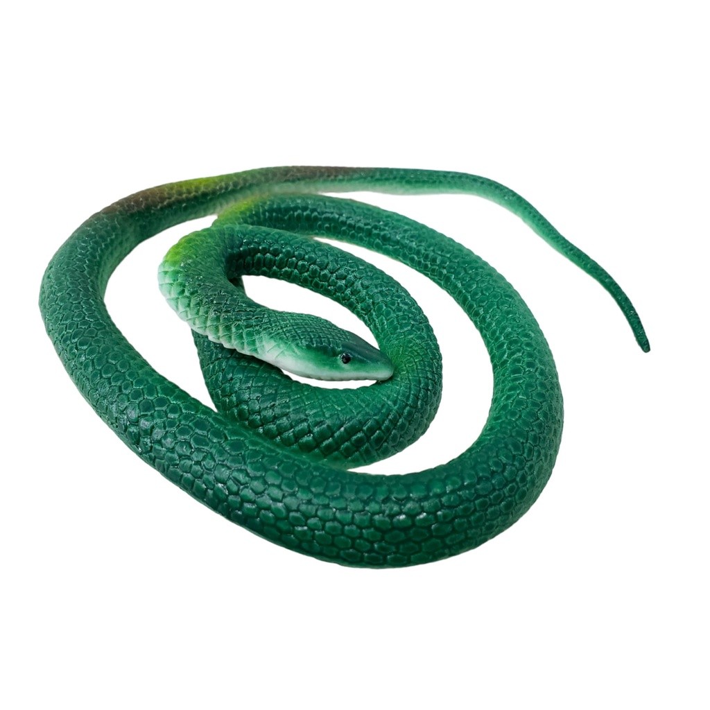 Enfeite Cobra de Borracha Brinquedo  para Halloween Assustar