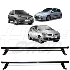 Rack Teto Roca Bagageiros Renault Clio hatch 98-16 2pts 1202