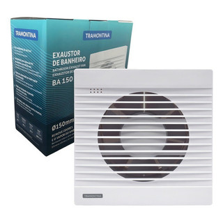 Exaustor De Banheiro 150mm Tramontina Silencioso Ventilação 220v em Oferta na Shopee