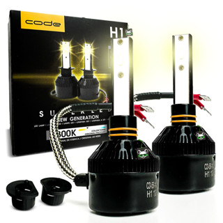 Par Super Led 3200l Tipo Xenon 4300K Encaixe H1 Lâmpada Automotiva em Oferta na Shopee