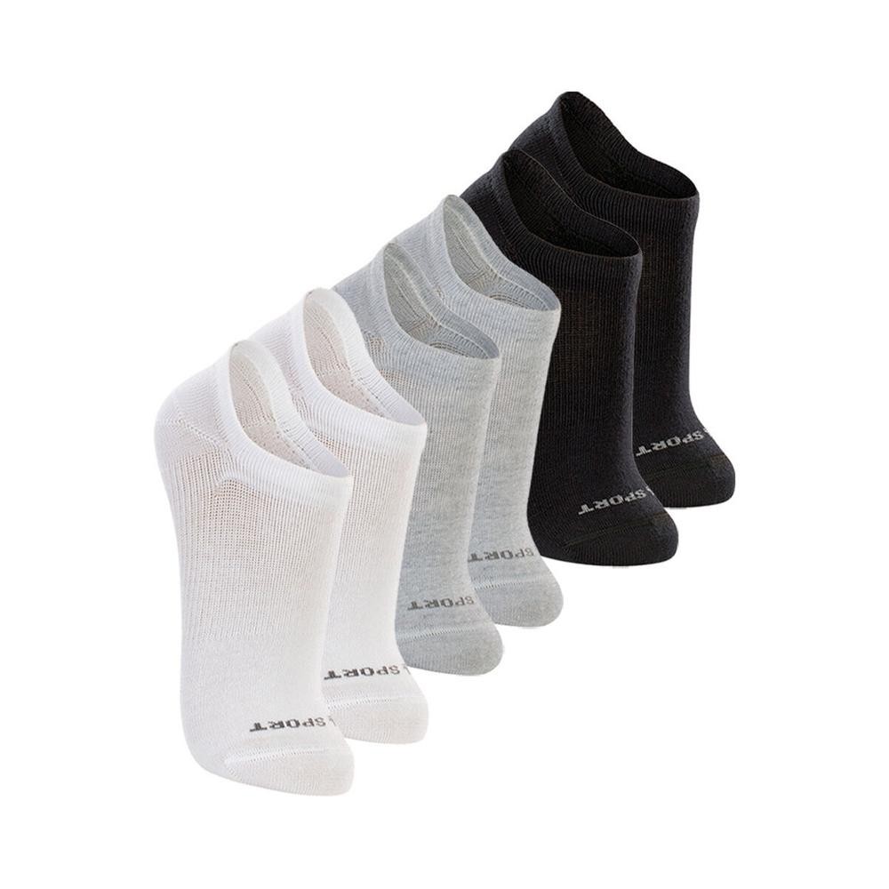 Kit com 6 Meias Esportiva Invisível Lupo 3170-089 em Oferta na Shopee