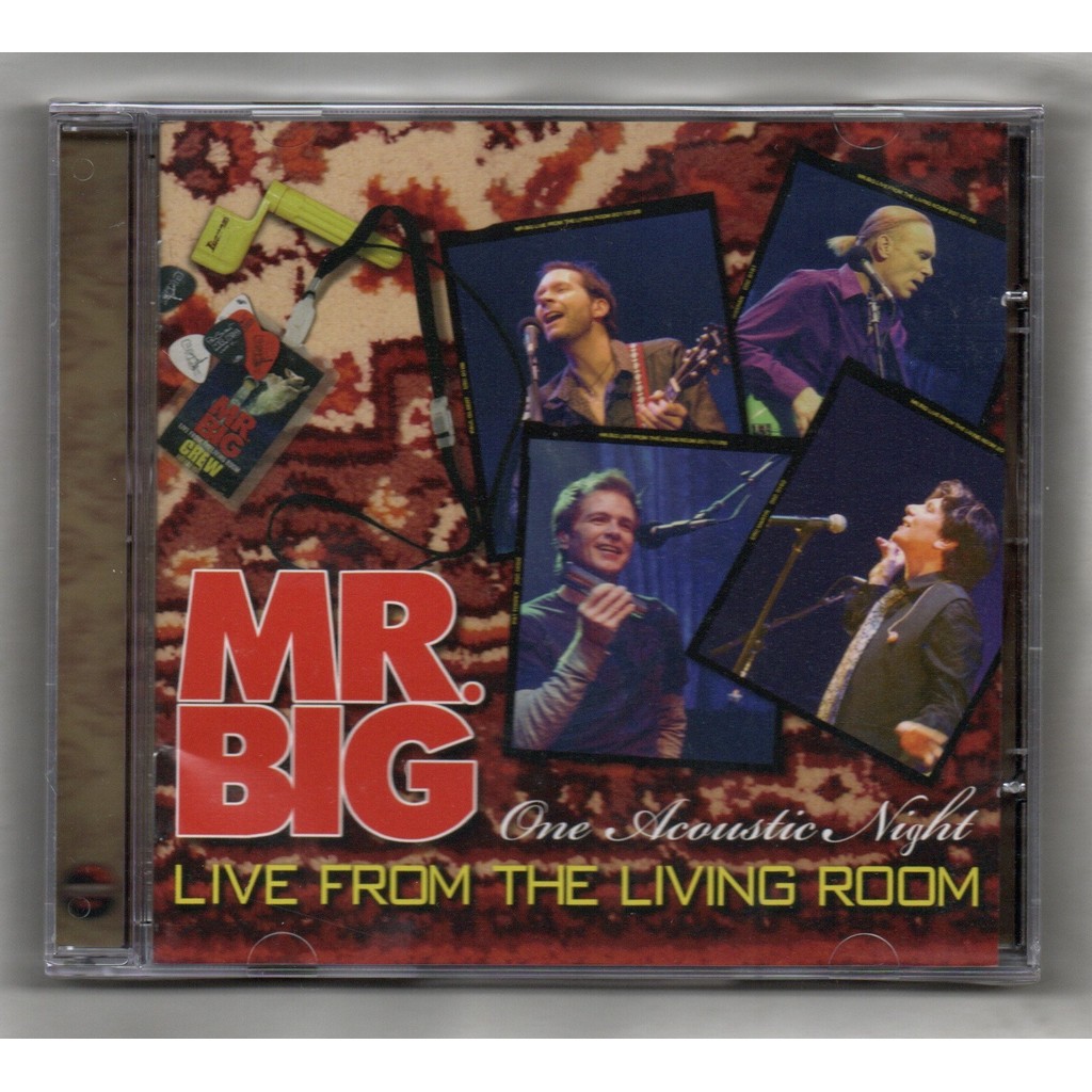 Mr. Big CD Live From The Living Room - One Acoustic Night