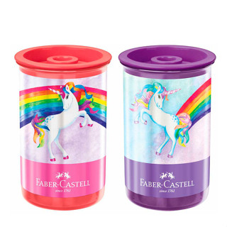 Apontador tubo com coletor Unicórnio SM/123UNIZF Faber-Castell em Oferta na Shopee
