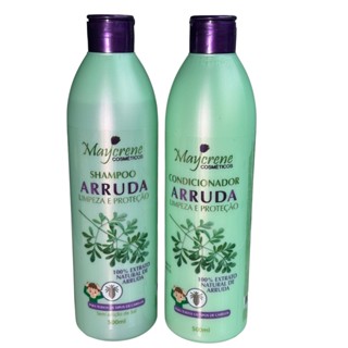 Kit Tratamento Capilar Shampoo + Condicionador Para Todo o Tipo de Cabelo Arruda em Oferta na Shopee