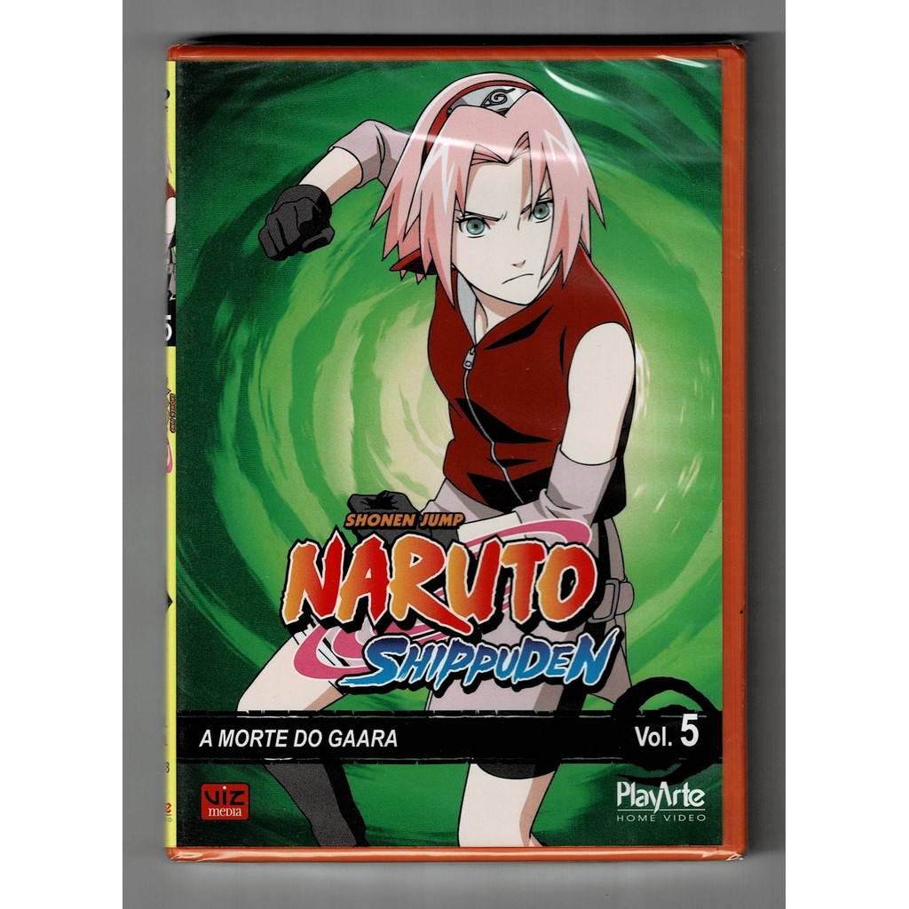 Naruto Shippuden Dvd Vol. 05 A Morte Do Gaara