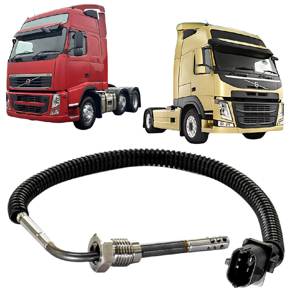 Sensor Temperatura Catalisador Compatível Volvo FH13 FM13