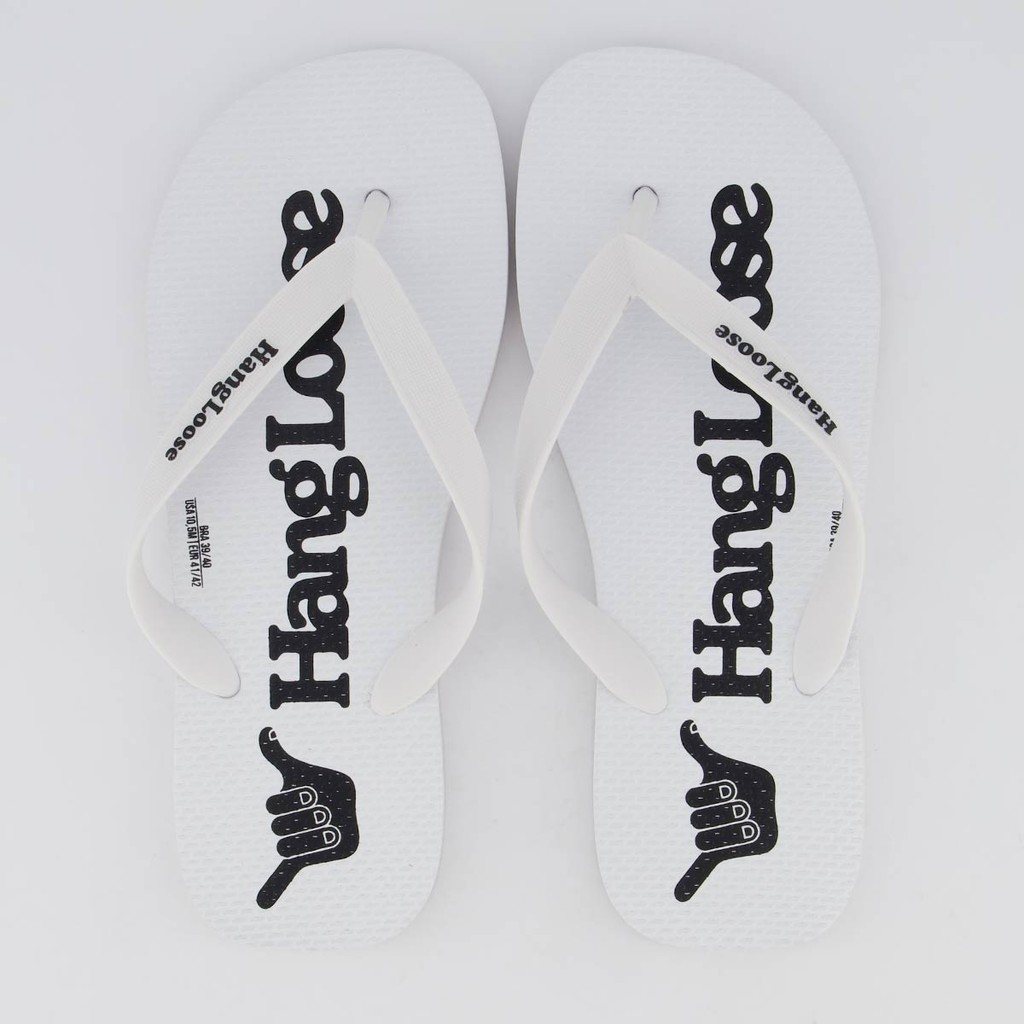 Chinelo Hang Loose Classic Branco - Men Shoes