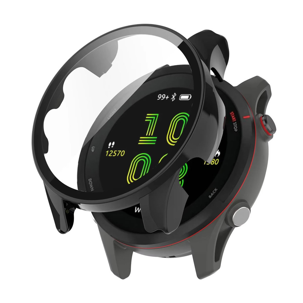 Capa full case com película compatível com Garmin Forerunner 255 ou 255 Music em Oferta na Shopee