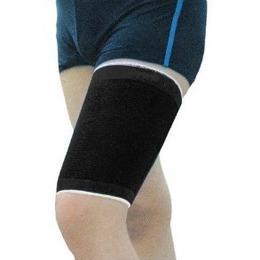 Kit com 2 Coxais Coxal Protetores para Joelho e Pernas Ajustáveis para Esportes Azul Preto em Oferta na Shopee