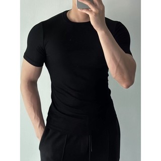 Camiseta Masculina Estilo Americano · Slim Fit