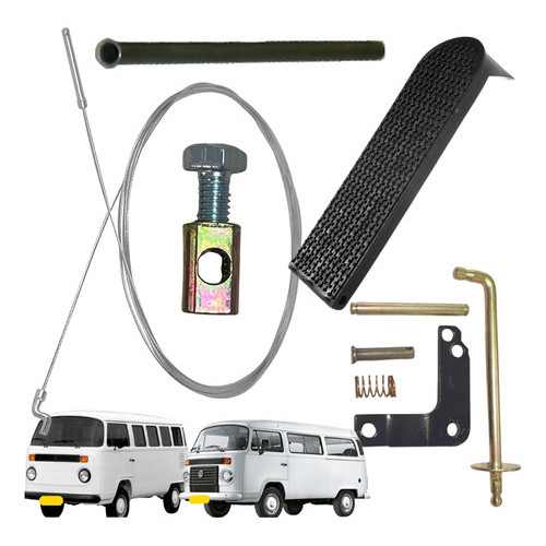 Kit Reparo Pedal Acelerador Kombi Clipper Carat 1976 A 2013 em Oferta na Shopee