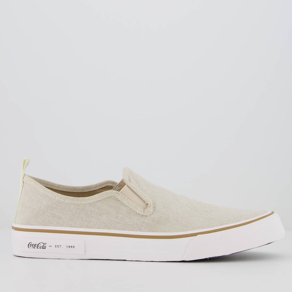 Tênis Coca Cola Iate City Off White em Oferta na Shopee