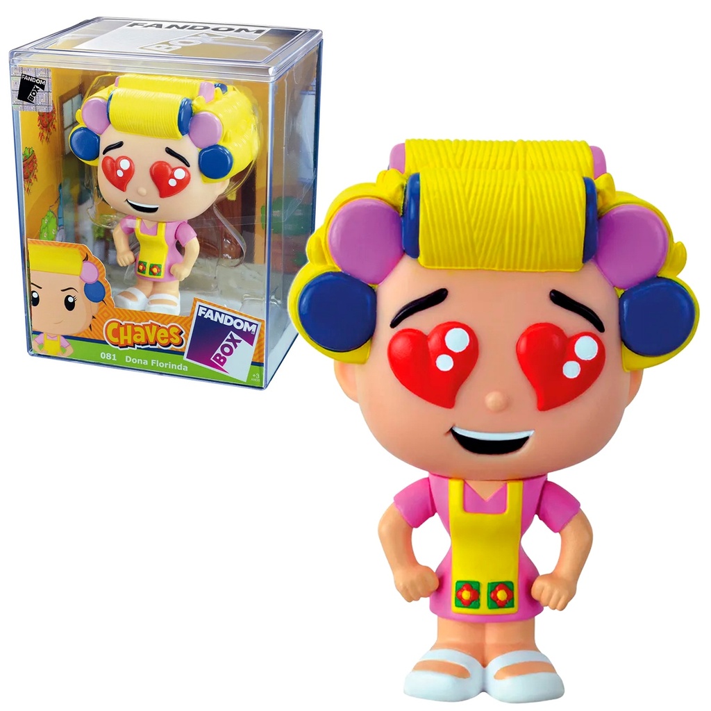 Fandom Box Turma Do Chaves Dona Florinda Boneco Colecionável - Líder Brinquedos