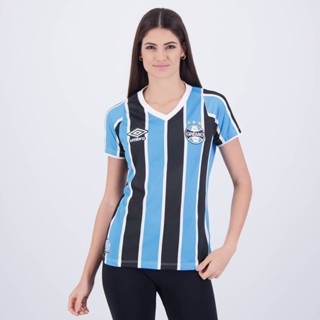 Camisa Umbro Grêmio I 2024 Feminina em Oferta na Shopee