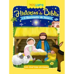 Kit histórias da bíblia O nascimento de Jesus - 40 Unidades