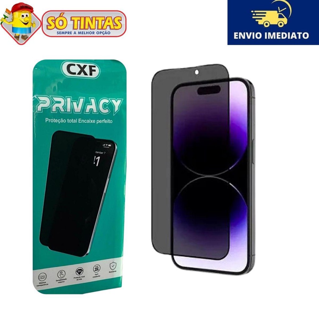 Película de Privacidade CXF Privacy 3D Proteção Total da Tela (Iphone XR)