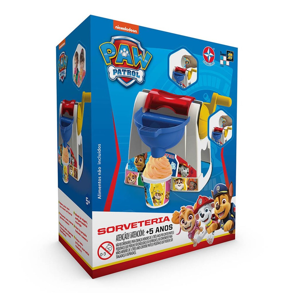 Sorveteria - Patrulha Canina - Brinquedos Estrela em Oferta na Shopee