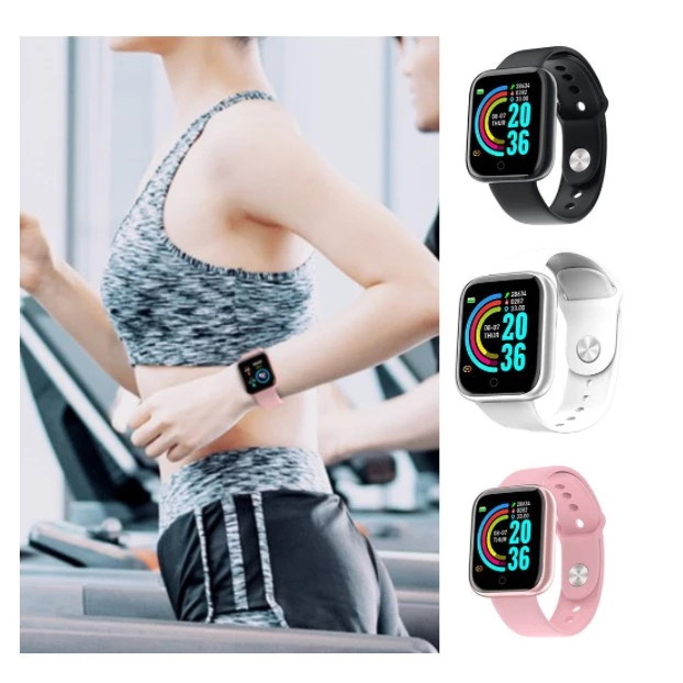Relogio Smartwatch Smart Bracelet D20 Y68 Relógio inteligente para Android e IOS