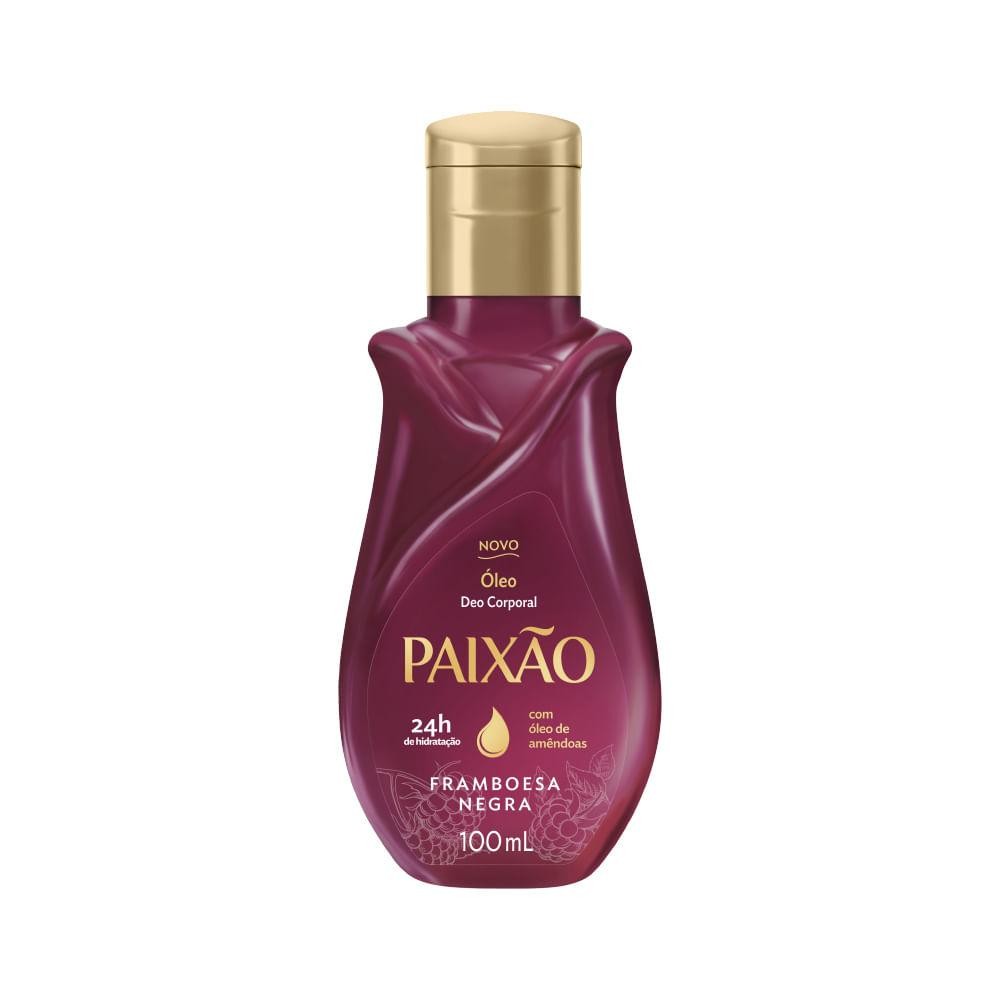 Óleo Paixão 100ml Framboesa Negra em Oferta na Shopee