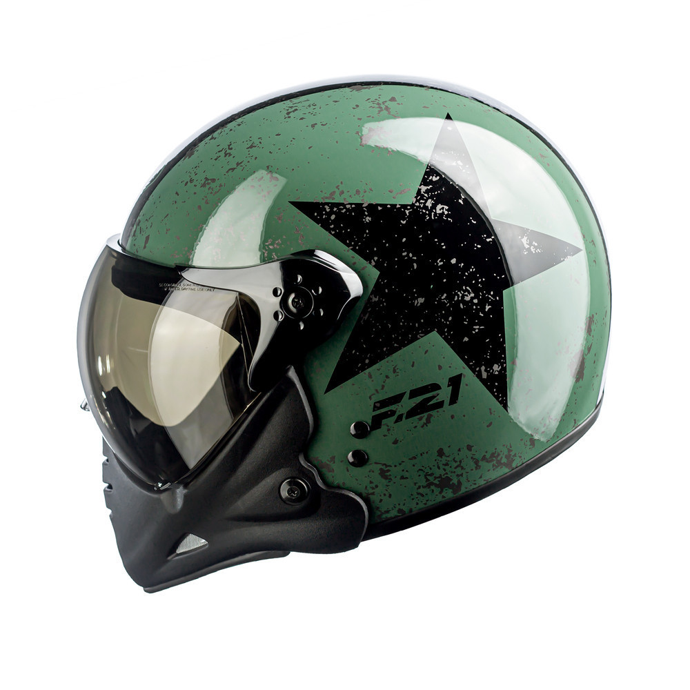 Capacete Moto Peels F-21 Old Tank Aberto em Oferta na Shopee