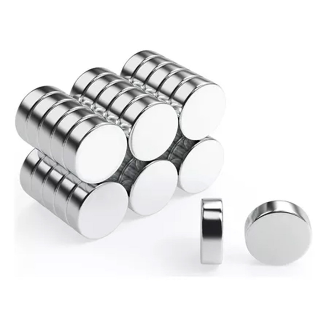 10pcs. Imã De Neodímio 10x2 Redondo Pastilha 10mm X 2mm N35