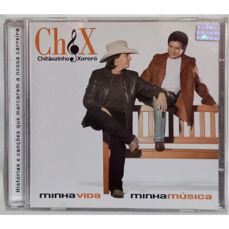 CD Original Chitãozinho e Xororó Minha Vida Minha Música