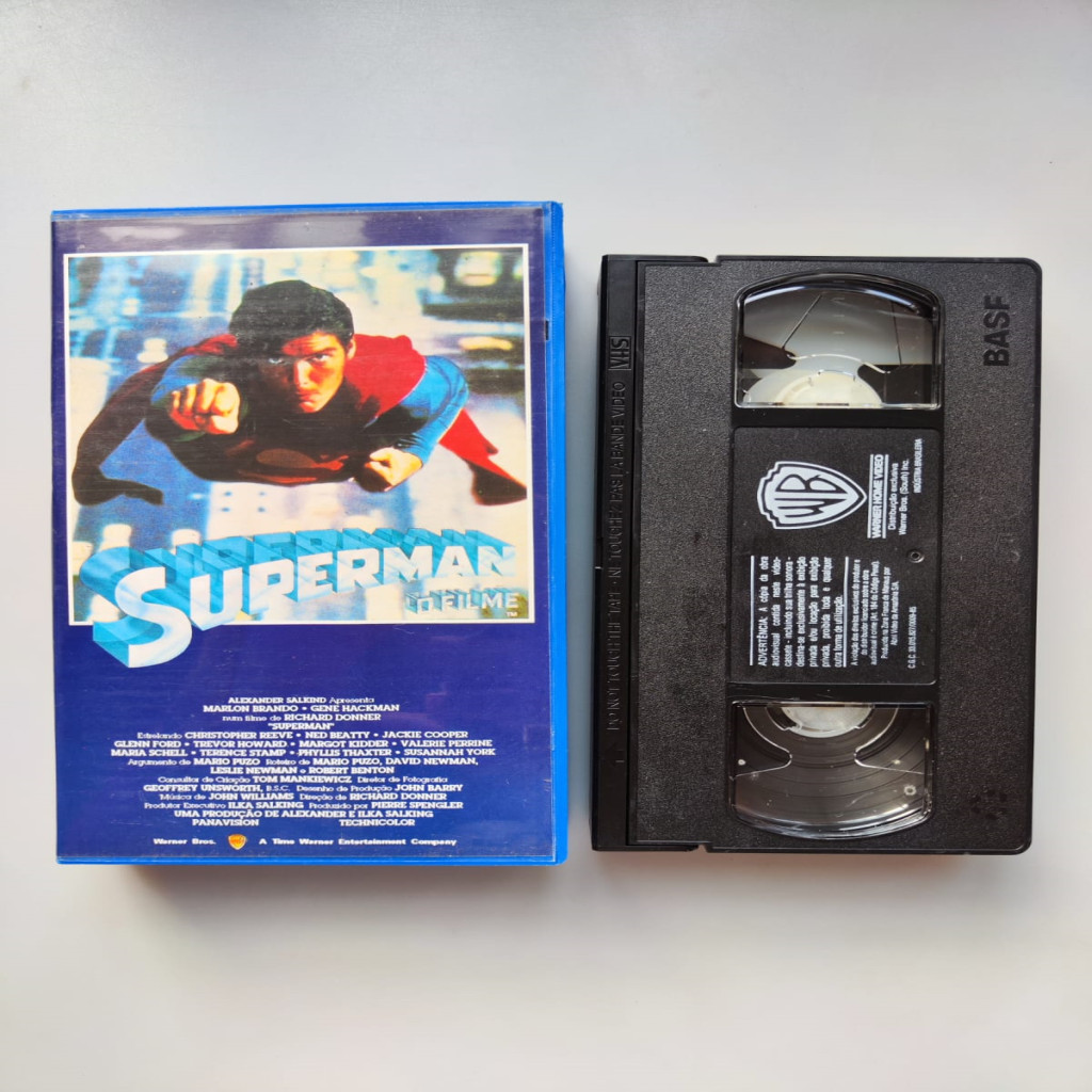VHS Superman o Filme DUBLADO