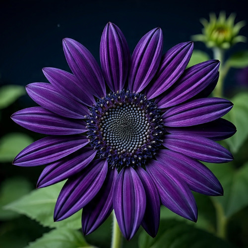 10 Sementes de Girassol da Meia-Noite (Helianthus nocturnus) Com Manual de Plantio III
