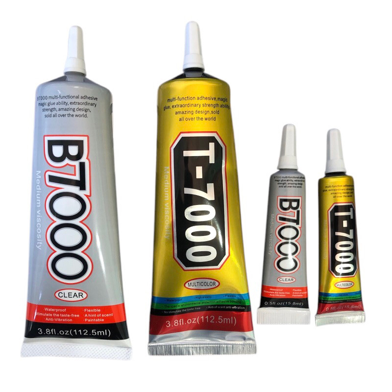 KIT COLA b7000 ou t7000 110ml kit cola t-7000 15ml ou B-7000 15ml - PARA REPAROS EM CELULARES E GERALou B-7000 15ml - A