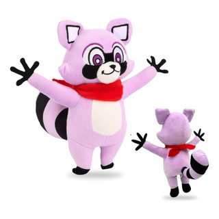Pelúcia Rambley Indigo Park Guaxinim Brinquedo Infantil Jogo The Raccoon Boneco Dia Das Crianças
