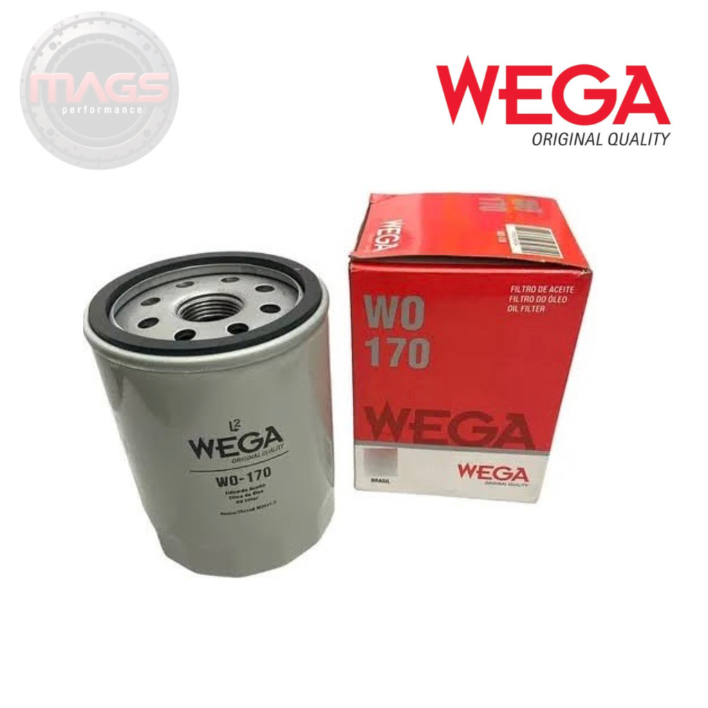 Filtro Óleo Wega WO170 Marea / Brava / Stilo / Tipo / Uno / Palio / Strada / Siena ORIGINAL WEGA