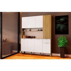 Kit Cozinha Ambiente Slow Freijó ártico Riscatto - Kits Paraná