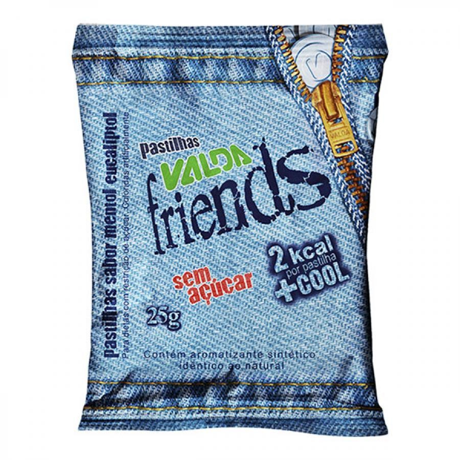 Pastilha Sem Açúcar Valda Friends 25g - Food & Beverages