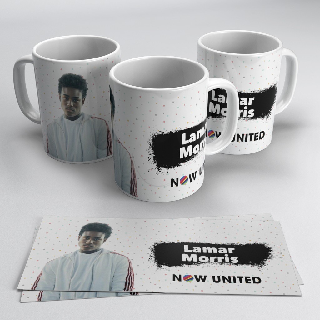 Caneca personalizada now united | Lamar Morris | lindo presente