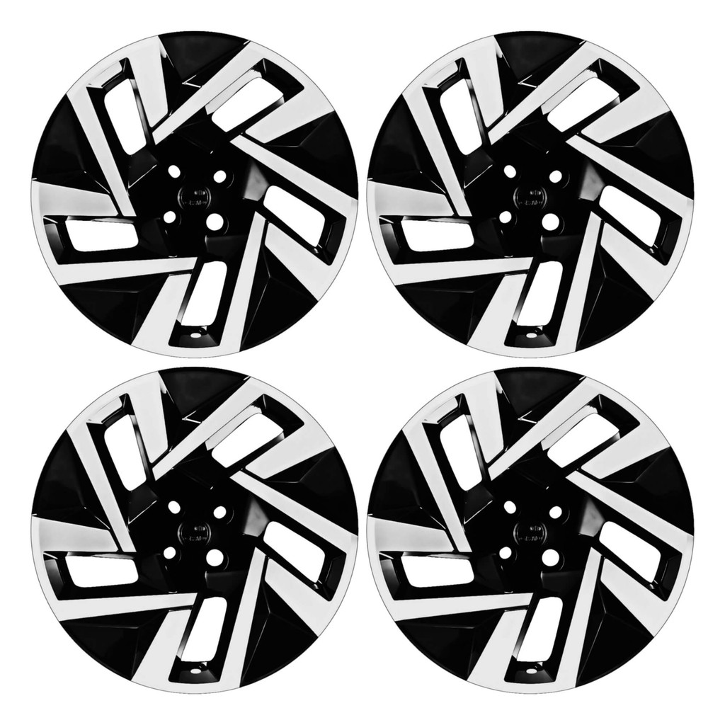 Calota Aro 15" Preto/Prata Modelo Sport T-Cross 2025 Jogo c/4 Calotas Grid - 150CP-PBP-E em Oferta na Shopee