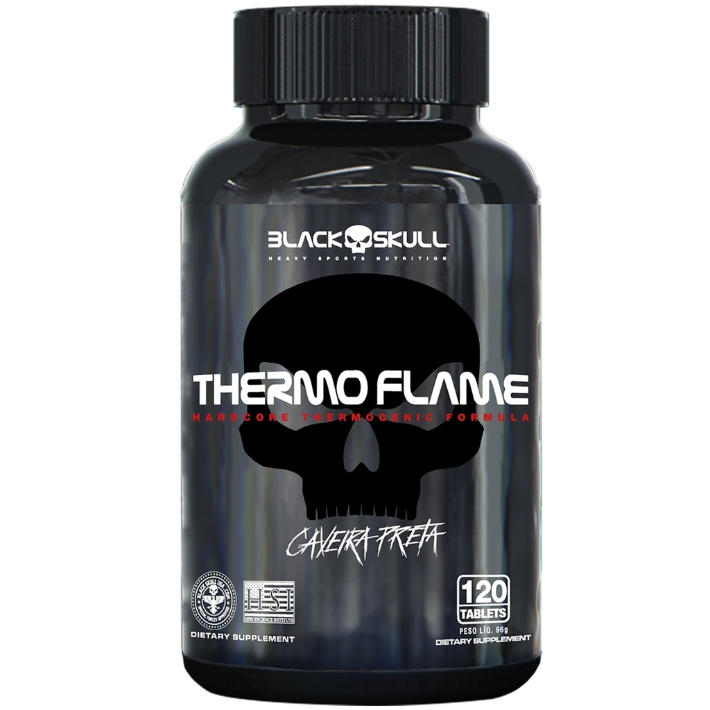 Thermo Flame 60 120 Tabletes - Black Skull