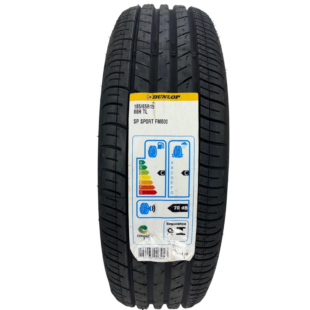 PNEU 185/65R15 88H DUNLOP SP SPORT FM800 AGILE ASTRA ONIX PRISMA C3 DOBLO PUNTO FIT LIVINA VERSA em Oferta na Shopee