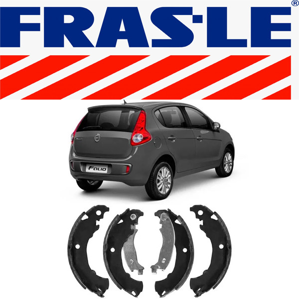 Sapata Lona Freio Fiat Palio Uno 2010 a 2021 Traseira TRW Frasle FI330CPA em Oferta na Shopee