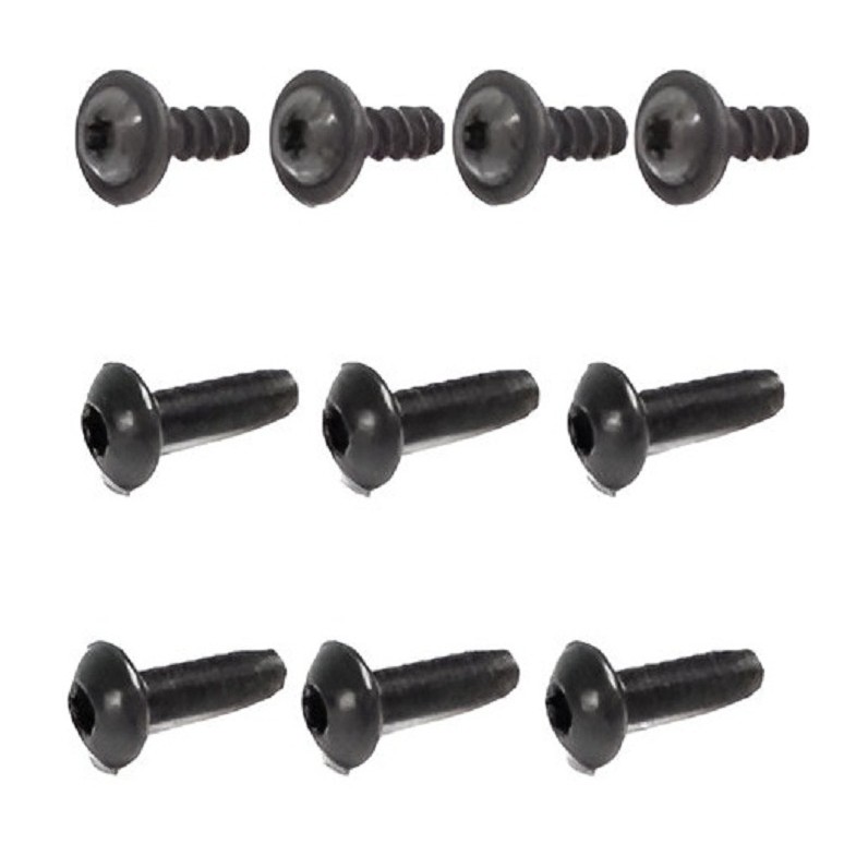 Kit 10 Parafusos Forro De Porta Gol Voyage Saveiro G5 G6 G7