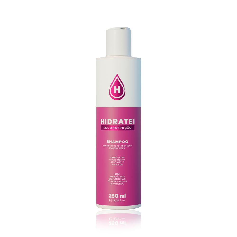 Shampoo Hidratei Reconstrução, Proteção e Antiquebra 250ml - Beauty