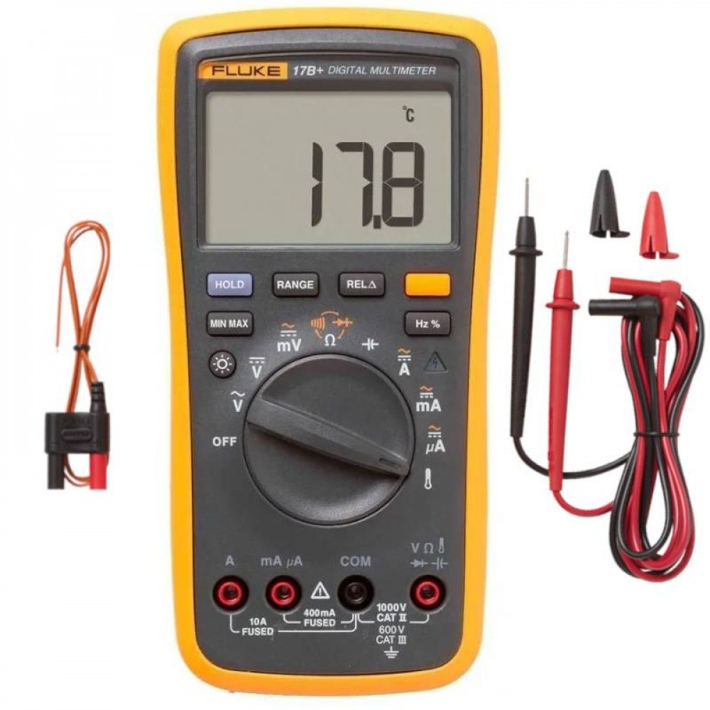 Multímetro digital portátil - 17B+ - Fluke - Home & Living