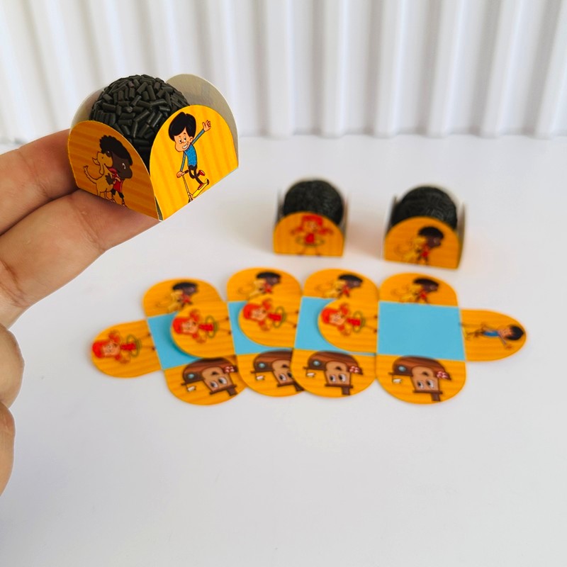 Forminha de Doces Três Palavrinhas /Personalizada no Tema /Lembrancinha de Festa /Aniversário