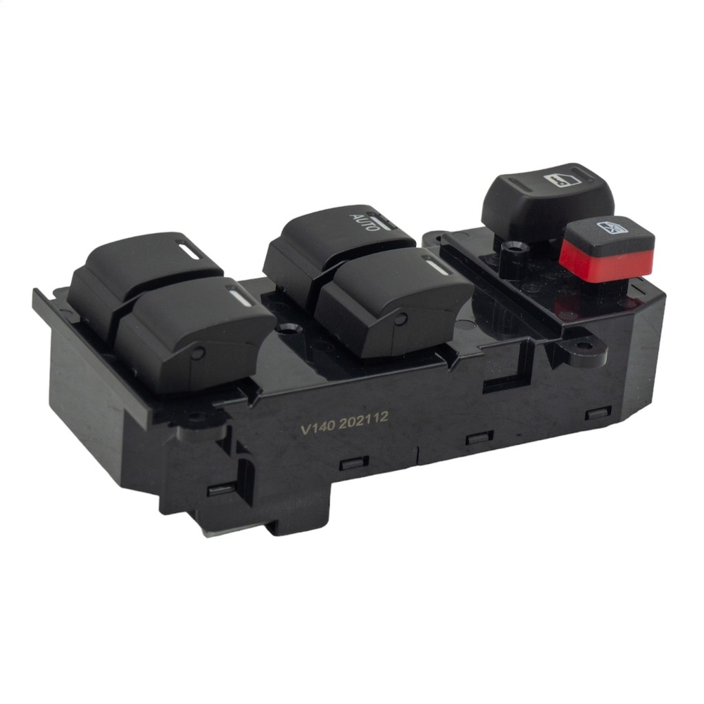 Botão de Vidro Elétrico Portas Quadruplo Dianteiro Esquerdo Motorista Honda Crv 2007 a 2010  New Fit City 2009 a 2014