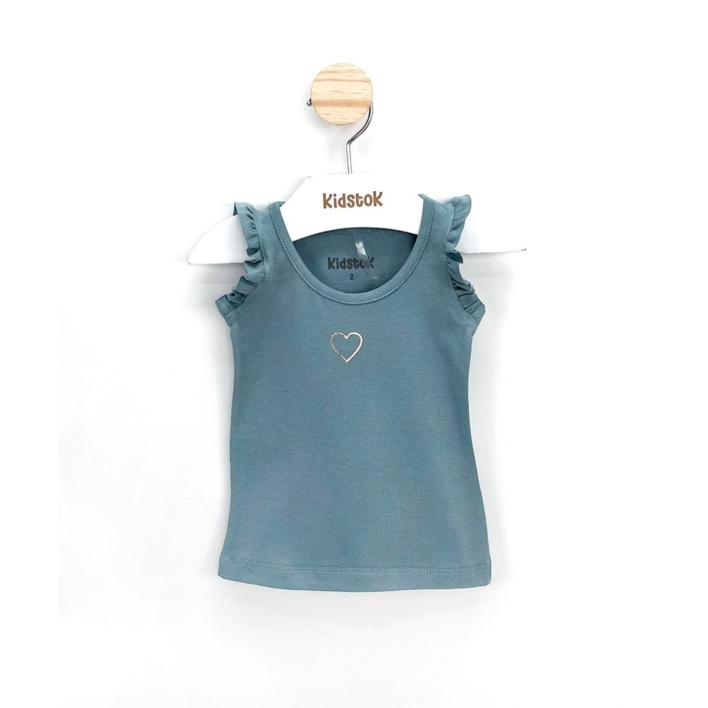 Detalhes do Blusa Menina Coração Metálico - Kidstok