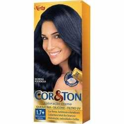 Coloração Cor e Ton Kit 1.7 Preto Azul Especial