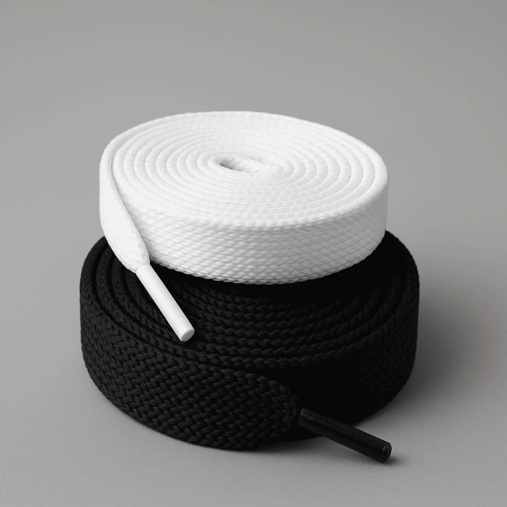 Kit 2 Pares Cadarço Largo Grosso Estilo Urbano Bboy Fat Lace – Moda Street 17mm