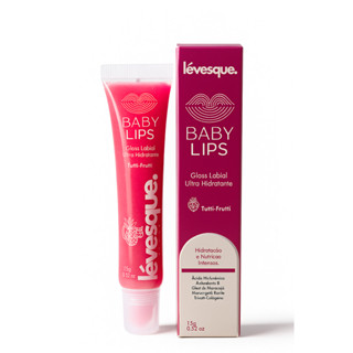 Gloss Labial Aumenta Volume Boca Baby Lips Tutty Frutti Lévesque Hidratante Plump em Oferta na Shopee